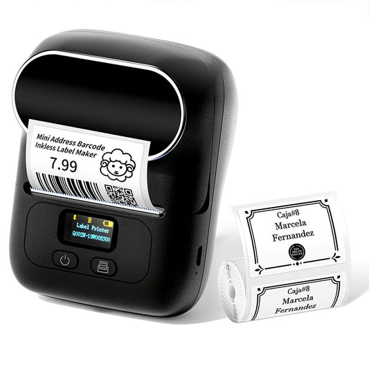Creative Gift - Portable Wireless Thermal Label Maker Printer