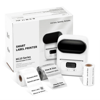 Creative Gift - Portable Wireless Thermal Label Maker Printer