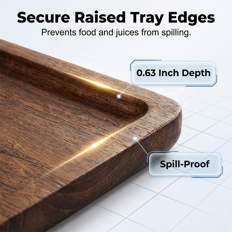 📢📢50% OFF !!!⏰3-Tier Wooden Serving Tray