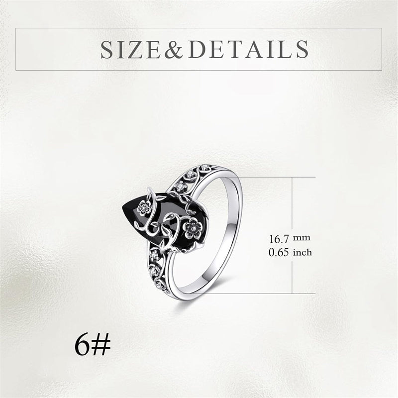 📢50% OFF !!⏰Bohemian Vintage Floral Vine Ring