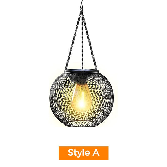 Retro Metal Solar Lanterns