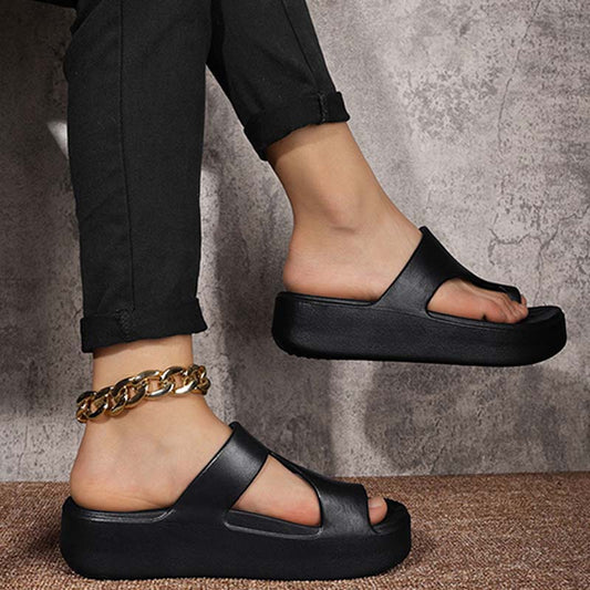 📢📢35% OFF !!!⏰Trendy Toe-Loop Platform Sandals – Lightweight & All-Match for Daily Wear