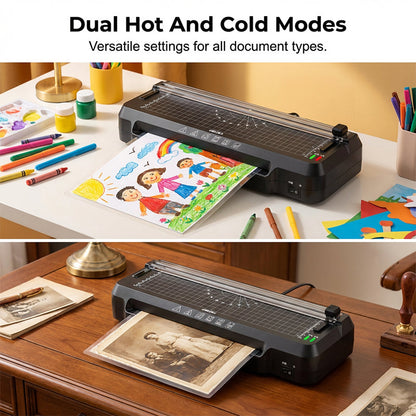 🔥 35% OFF & Free Shipping 🔥A4 Thermal Laminating Machine with Paper Trimmer and Corner Rounder