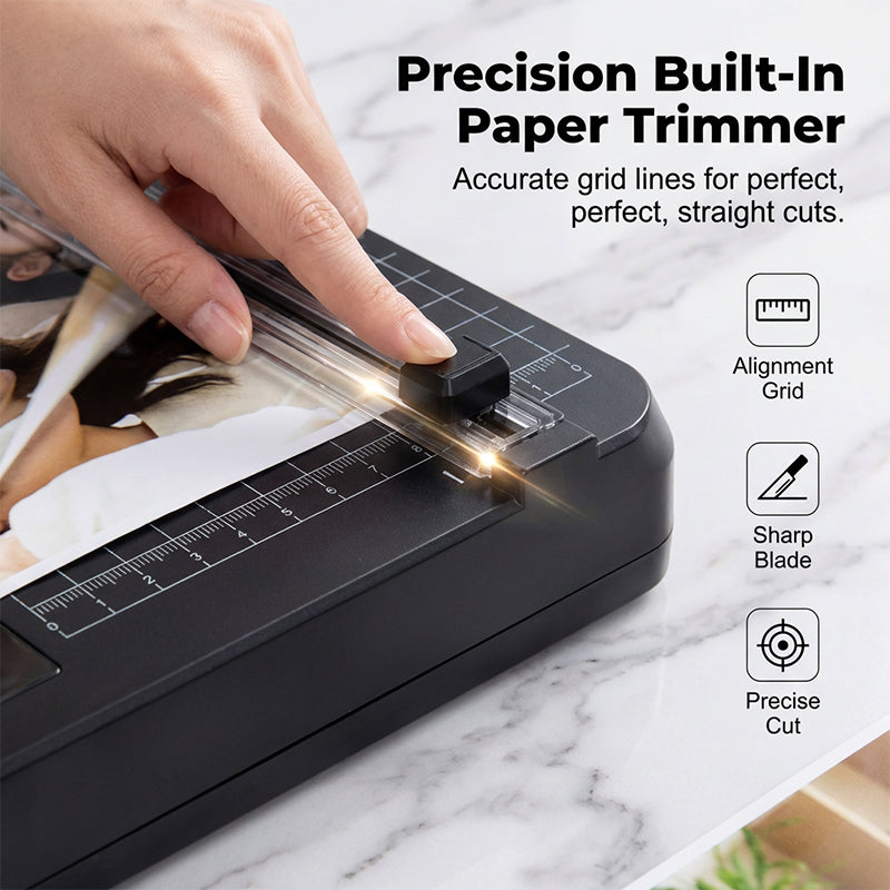 🔥 35% OFF & Free Shipping 🔥A4 Thermal Laminating Machine with Paper Trimmer and Corner Rounder