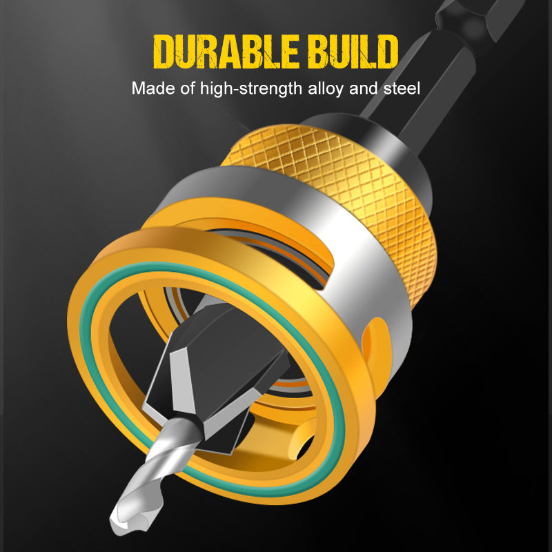 📢📢35% OFF !!!⏰4PCS Wood Countersink Drill Bit Set with Depth Stop