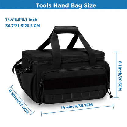 📢📢35% OFF !!!⏰14-Inch Heavy-Duty Canvas Tool Bag
