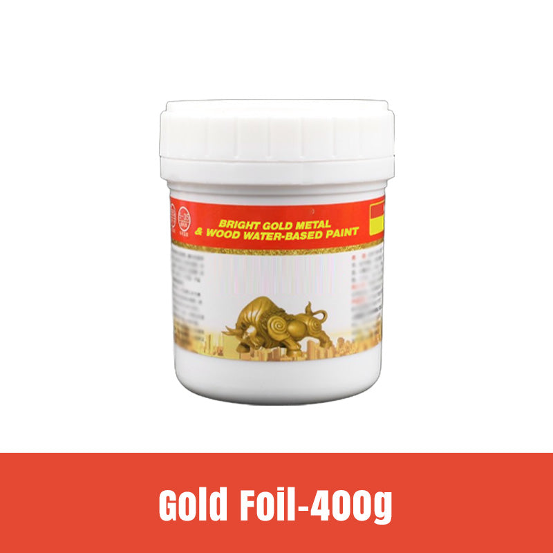 📢📢40% OFF !! ⏰Bright Gold Metal & Wood Water-Based Paint