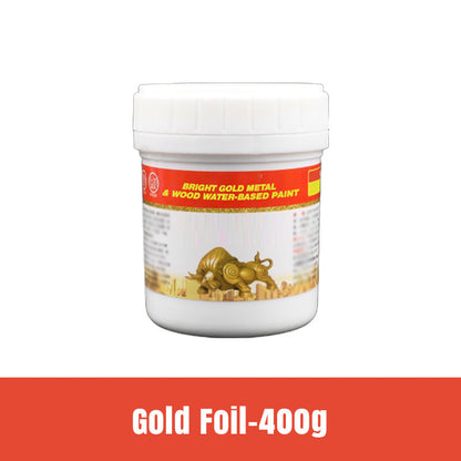 📢📢40% OFF !! ⏰Bright Gold Metal & Wood Water-Based Paint