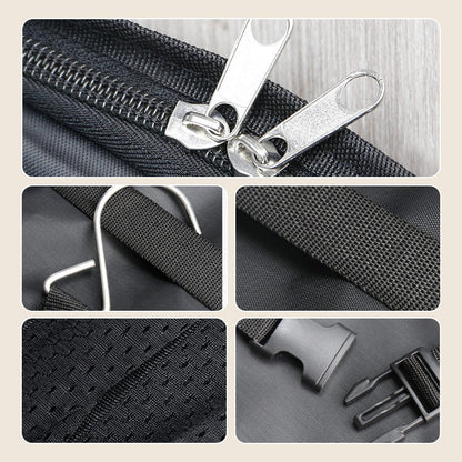 Portable Foldable Triple Mesh Organizer Hanging Bag