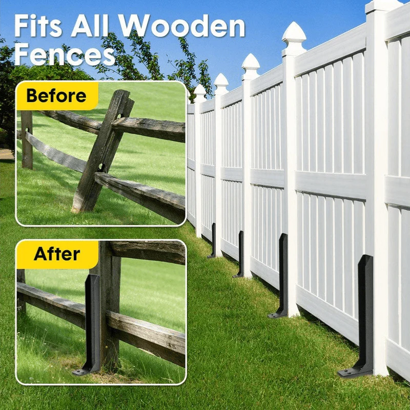 📢📢40% OFF !!!⏰Heavy-Duty Fence Post Repair Kit