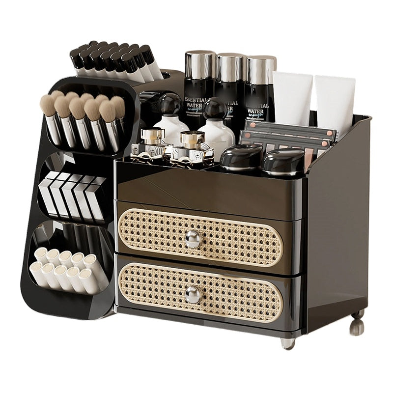 Large Capacity Cosmetic Organizer with Drawers