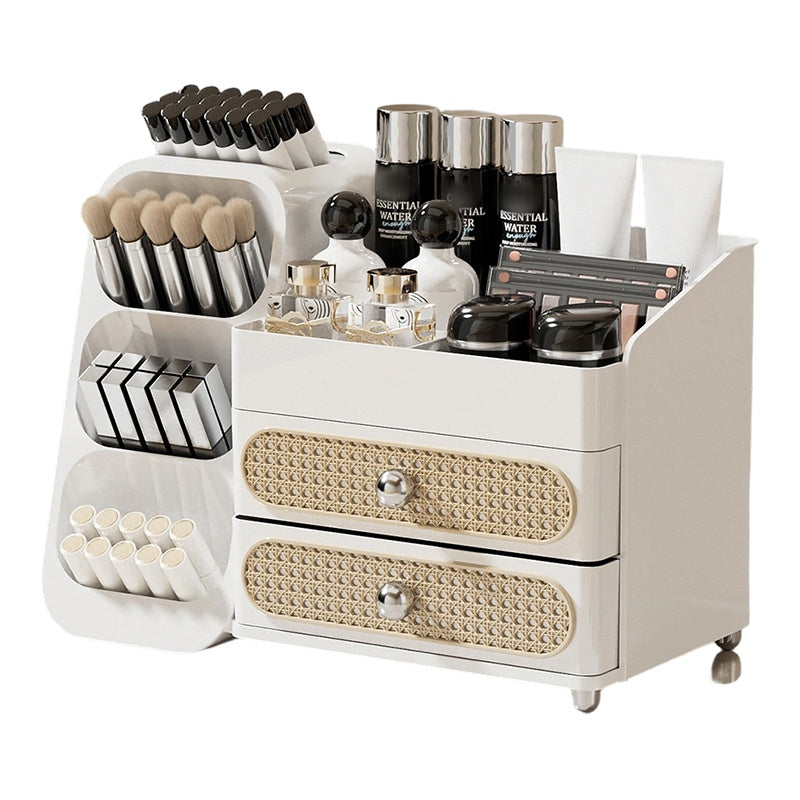 Large Capacity Cosmetic Organizer with Drawers