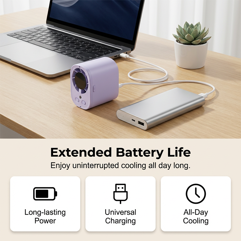 📢📢40% OFF !! ⏰High-Speed Brushless Motor Mini Fan