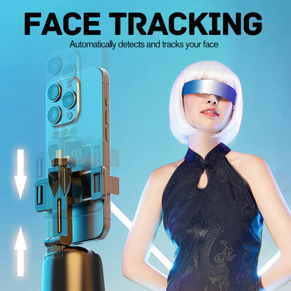 📢📢50% OFF !!!⏰Auto Face Tracking Phone Holder with Gesture Control