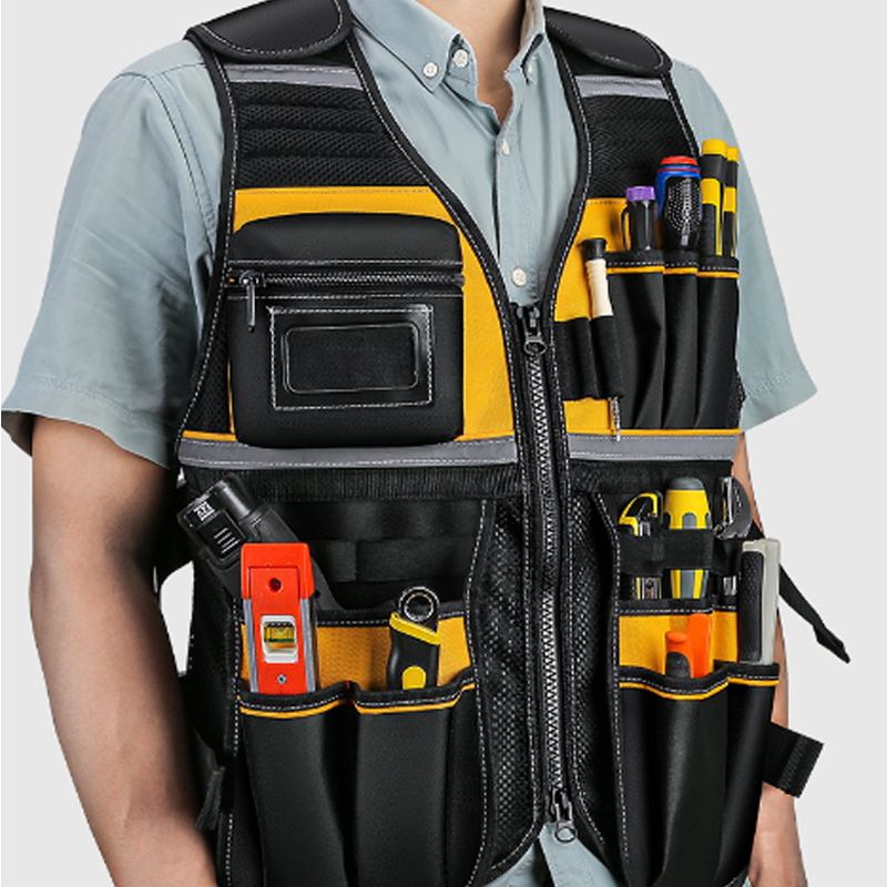 📢📢30% OFF !!!⏰Adjustable Lightweight Construction Work Tool Vest