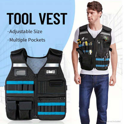 📢📢30% OFF !!!⏰Adjustable Lightweight Construction Work Tool Vest