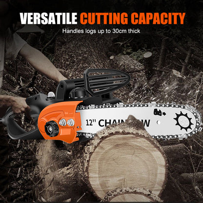 High-Power Electric Chainsaw Set