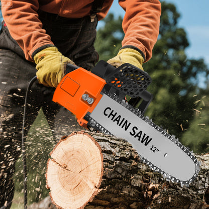 High-Power Electric Chainsaw Set