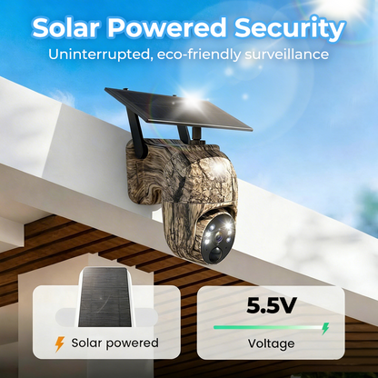 📢📢40% OFF !!!⏰Solar-Powered PTZ Security Camera