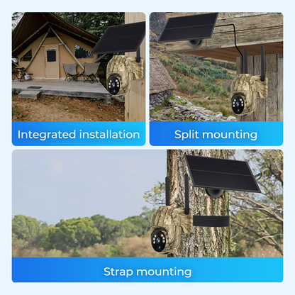 📢📢40% OFF !!!⏰Solar-Powered PTZ Security Camera