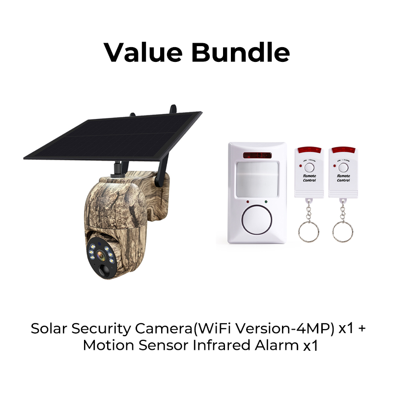 📢📢40% OFF !!!⏰Solar-Powered PTZ Security Camera