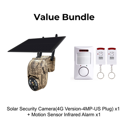 📢📢40% OFF !!!⏰Solar-Powered PTZ Security Camera