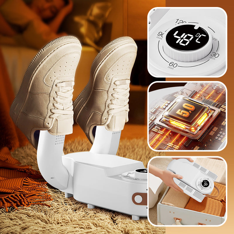 📢📢30% OFF !!!⏰Rapid Drying & Sterilizing Shoe Dryer with Intelligent Timing