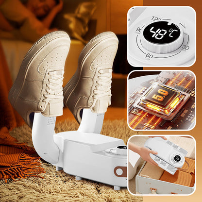 📢📢30% OFF !!!⏰Rapid Drying & Sterilizing Shoe Dryer with Intelligent Timing
