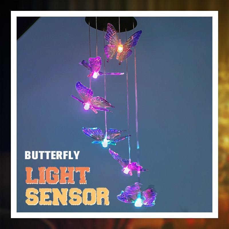 📢📢40% OFF !!!⏰Solar-Powered Butterfly Lights（THE BEST GIFT）
