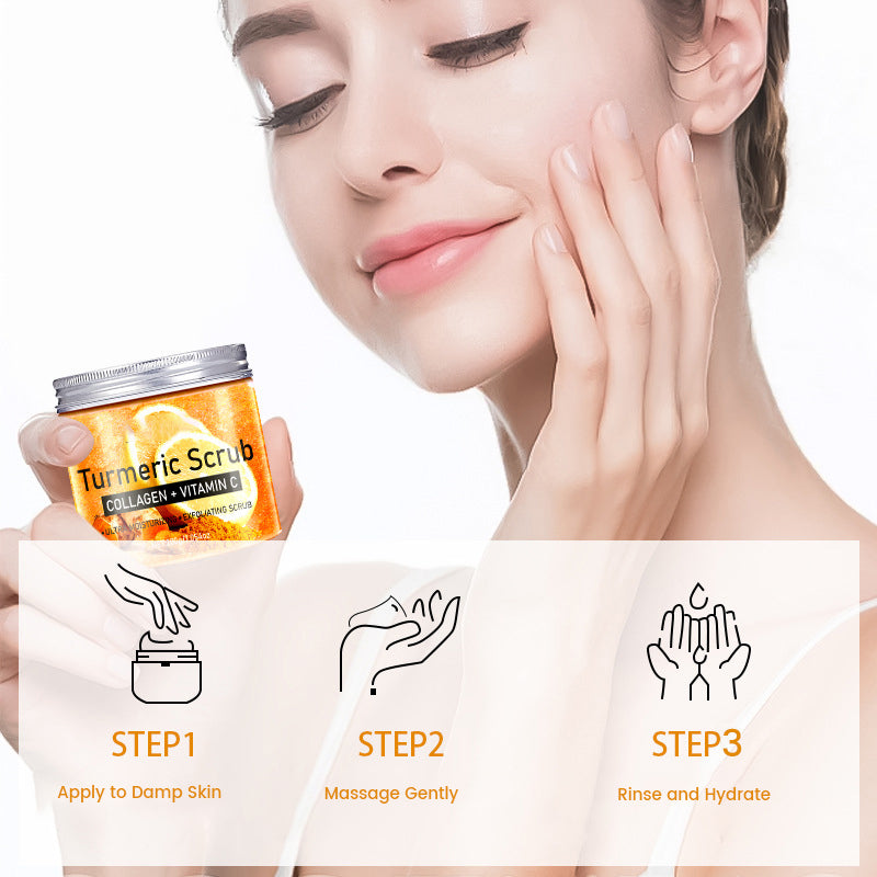 📢📢Buy 5 get 5 free⏰Vitamin C Exfoliating Turmeric Body Scrub