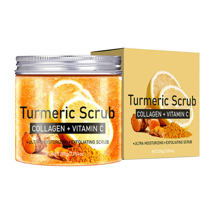 📢📢Buy 5 get 5 free⏰Vitamin C Exfoliating Turmeric Body Scrub