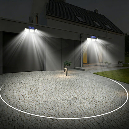 📢📢30% OFF !! ⏰3-Head Solar Security Light with Motion Sensor
