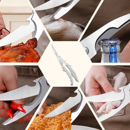 Multipurpose Heavy Duty Kitchen Shears for Food
