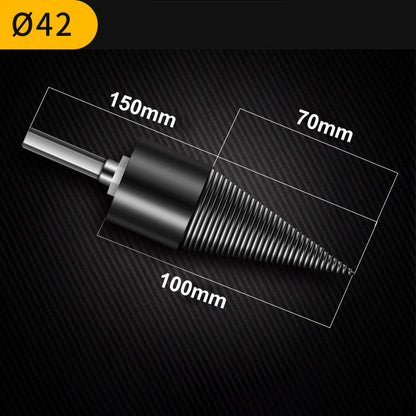 📢📢30% OFF !!!⏰Detachable Firewood Splitting Drill Bit with Multiple Shank Types