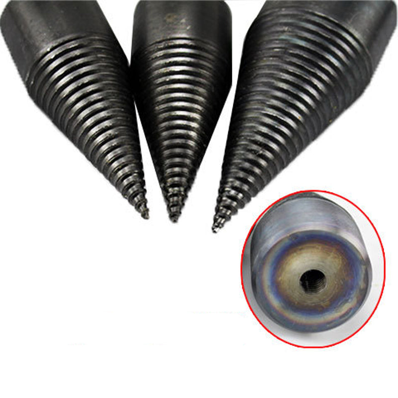 📢📢30% OFF !!!⏰Detachable Firewood Splitting Drill Bit with Multiple Shank Types