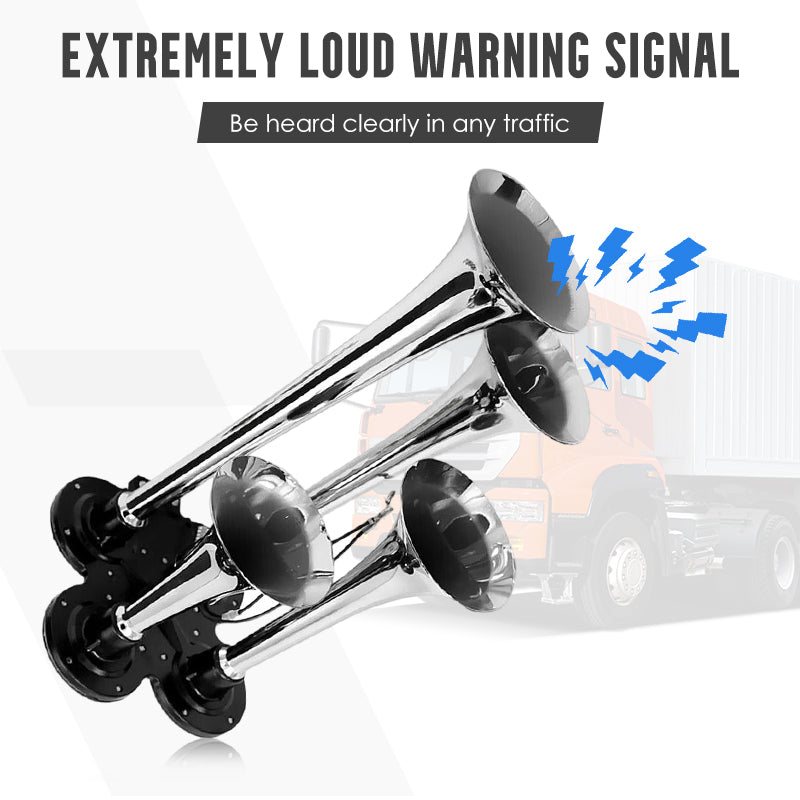 Loud 120dB Air Horn for Trucks and Cars