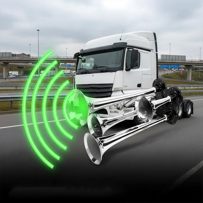 Loud 120dB Air Horn for Trucks and Cars