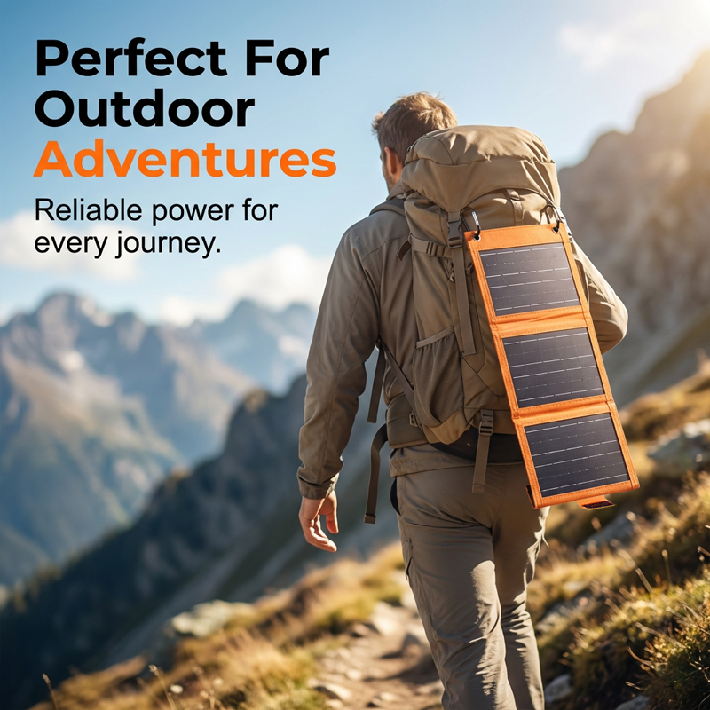 📢📢40% OFF !! ⏰Portable Solar Panel with USB Charging