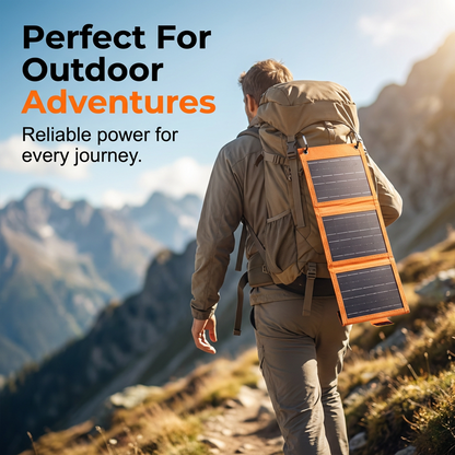 📢📢40% OFF !! ⏰Portable Solar Panel with USB Charging