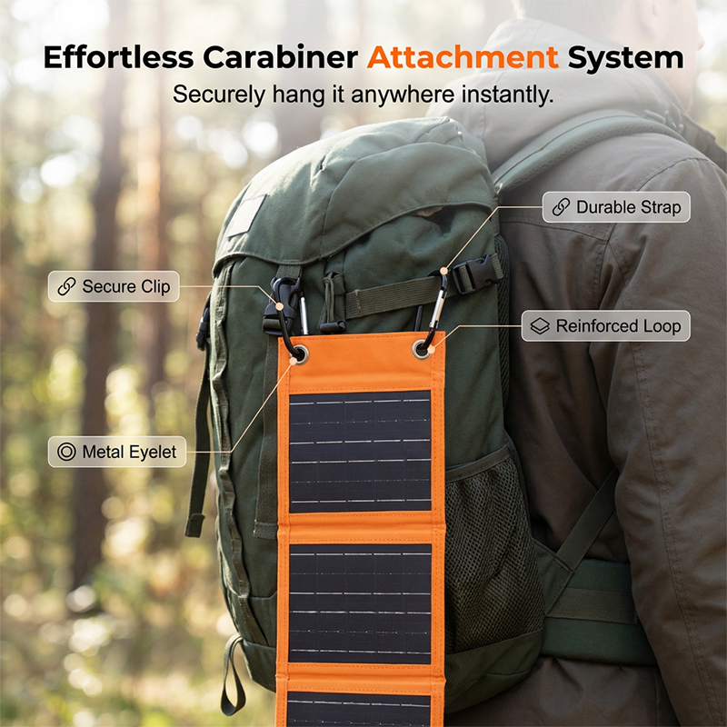 📢📢40% OFF !! ⏰Portable Solar Panel with USB Charging