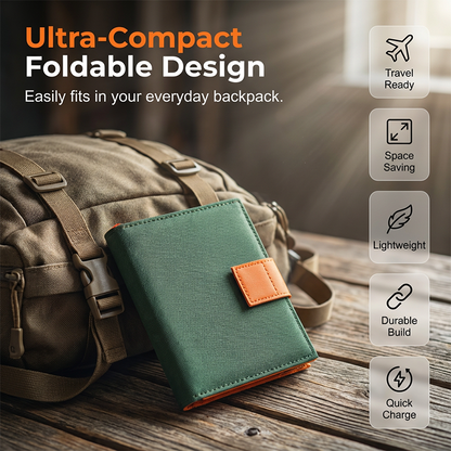 📢📢40% OFF !! ⏰Portable Solar Panel with USB Charging