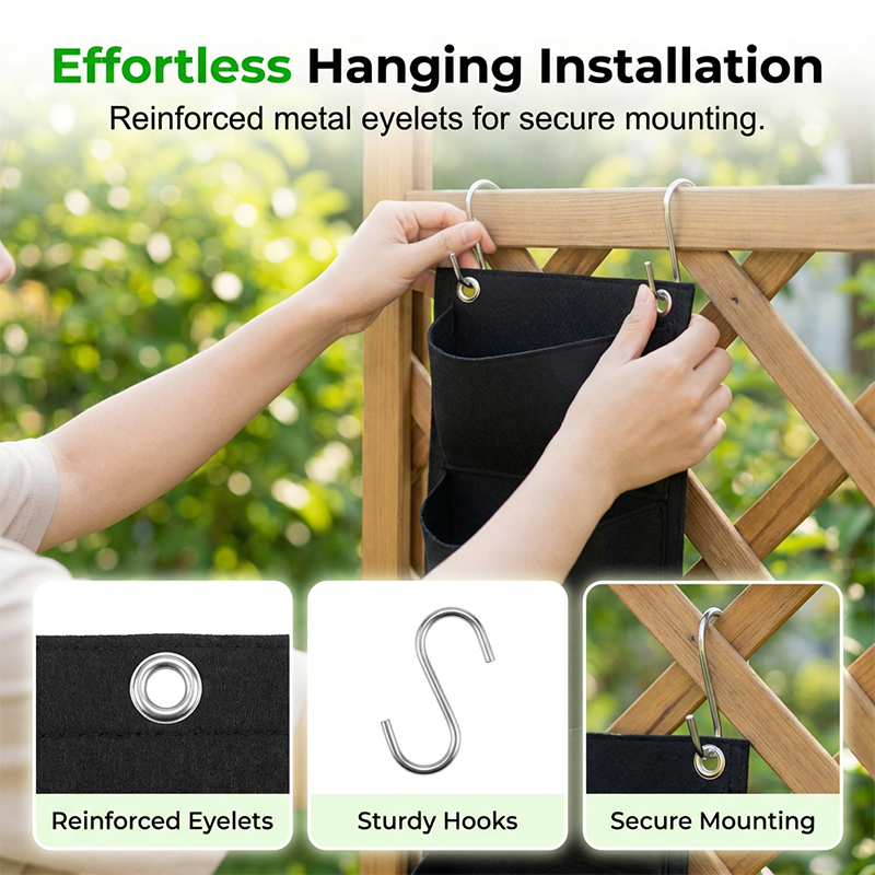 📢📢Buy 3 Get 1 Free⏰Space Saving Vertical Planter Bags🪜🌱