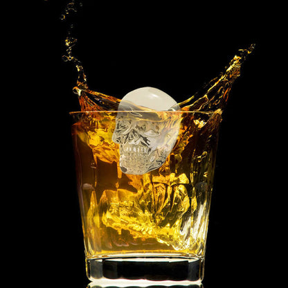 📢📢30% OFF !! ⏰DIY Silicone Skull Ice Cube Tray🥃🧊