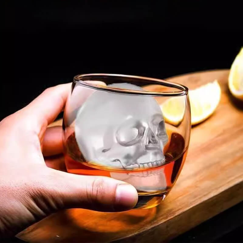 📢📢30% OFF !! ⏰DIY Silicone Skull Ice Cube Tray🥃🧊
