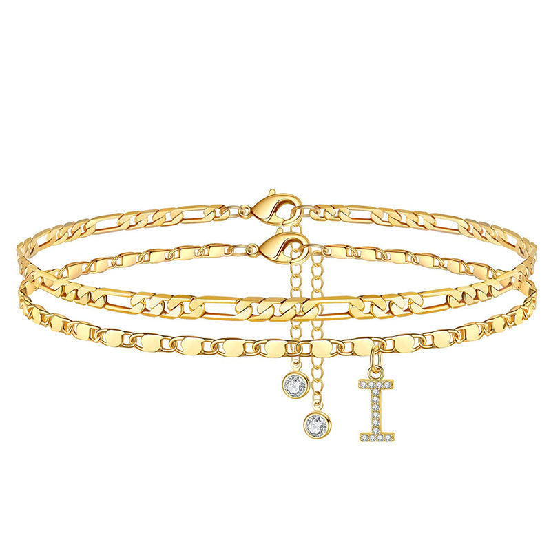 📢📢30% OFF !! ⏰Layered Gold Ankle Bracelet for Women