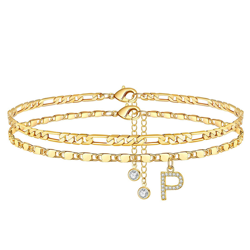 📢📢30% OFF !! ⏰Layered Gold Ankle Bracelet for Women
