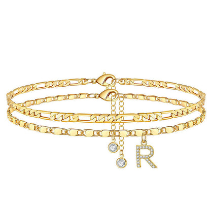 📢📢30% OFF !! ⏰Layered Gold Ankle Bracelet for Women