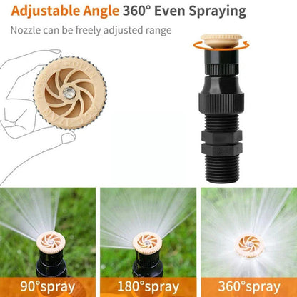 📢📢BUY 2 GET 1 FREE ⏰60° Automatic Rotating Lawn Sprinkler – Wide Coverage, Adjustable & Perfect for Garden & Yard Irrigation 🌸