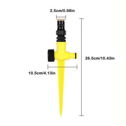 📢📢BUY 2 GET 1 FREE ⏰60° Automatic Rotating Lawn Sprinkler – Wide Coverage, Adjustable & Perfect for Garden & Yard Irrigation 🌸