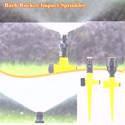 📢📢BUY 2 GET 1 FREE ⏰60° Automatic Rotating Lawn Sprinkler – Wide Coverage, Adjustable & Perfect for Garden & Yard Irrigation 🌸